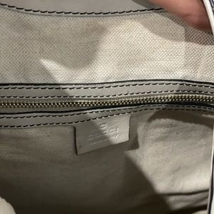 Authentic Gucci shoulder monogram bag.